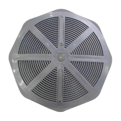 Dispositivo Para Piscina Dreno De Fundo Grande Alta Vazão Abs Cinza - Encaixe 50Mm