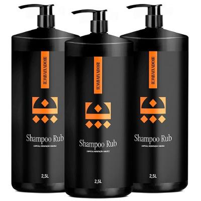 Kit 03 Shampoo Para Cabelo Rub Embaixador 2,5L