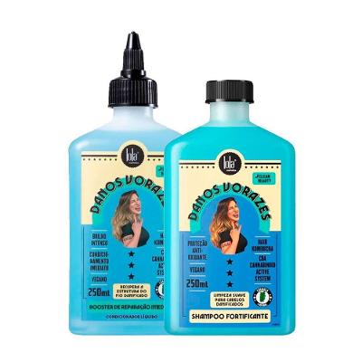 Kit Reparação Intensiva Shampoo Condicionador Danos Vorazes Lola Cosmeticos 250G