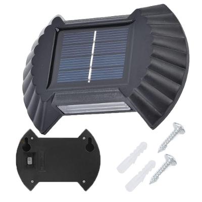 Luminaria Solar Led Parede Arandela Spot Luz Ambiente Baliza