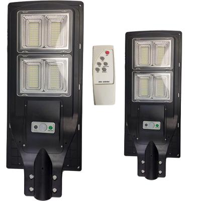 Luminaria Solar 240W Led Poste 2 Unidades Controle Rua Senso
