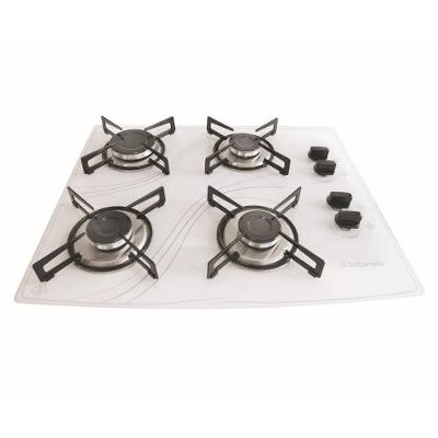 Cooktop Lines 4 Bocas Safanelli Branco Bivolt