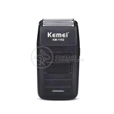 Maquina Barbear Kemei 1102 Barbeador Aparador Bivolt Sem Fio - Presente Dia Dos Namorados Nº6