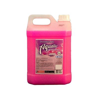 Desinfetante Aqualiv Plus Limpeza Profunda Pétala De Rosa 5L