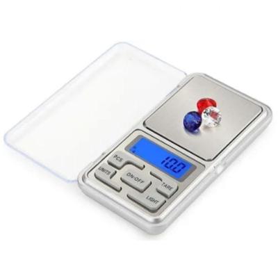 Mini Balança Digital De Bolso Alta Precisão Com Bandeja