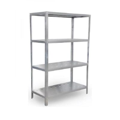 Prateleira 4 Planos Lisos Atual Inox em Aço Inox 304 P4PP