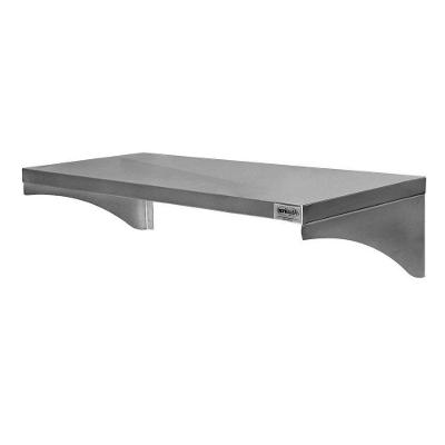 Prateleira Aérea Lisa em Aço Inox 430 Atual Inox
