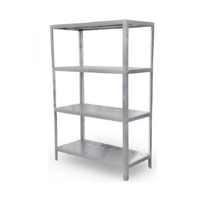 Prateleira 4 Planos Lisos Atual Inox em Aço Inox 430 P4PP