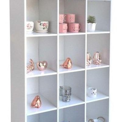 Expositor de Roupas Provador Arara Magia 9 Peças Branco