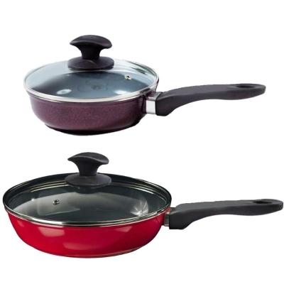 Jogo Frigideiras Antiaderente Cerâmica Javali 16 E 24Cm N12