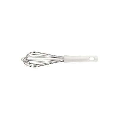 Batedor Manual Tramontina Profissional Em Aço Inox Com Cabo Em Polipropileno Branco 30 Cm Tramontina