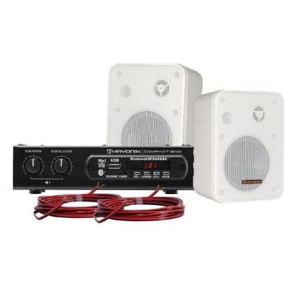 Kit Som Ambiente 200W 2000 V2 Branco Hayonik