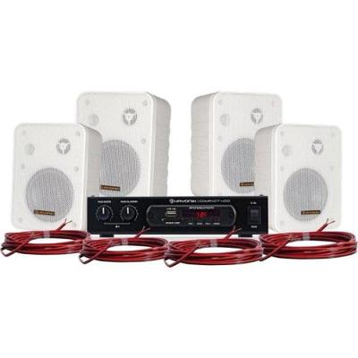 Kit Som Ambiente 400W 4000 V2 Branco Hayonik