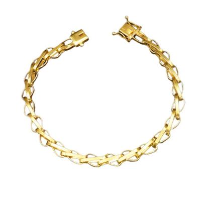 Pulseira Tijolinho Balao 8Mm De Moeda Antiga Nao Descasca