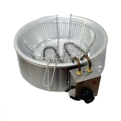 Fritadeira Elétrica Em Inox Tacho De Alumínio 1600W 110V 3L