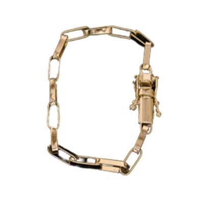 Pulseira Tijolinho Pussera Moeda Antiga 4Mm Nao Enferruja