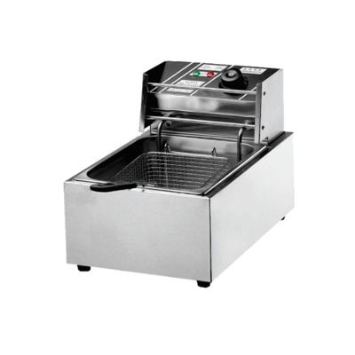Fritadeira Elétrica 1 Cuba Aço Inox 6 Litros 220V 2500W