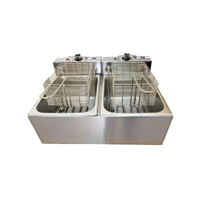 Fritadeira Elétrica 2 Cubas Plus Aço Inox 10L 220V 5000W