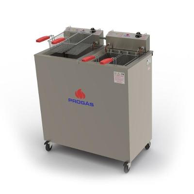 Fritador Elétrico Pr-200e água óleo Tanque Individual Progás 127v 127v