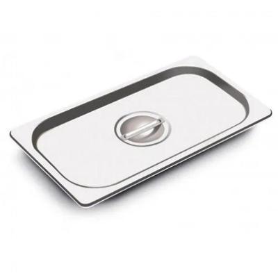 Kit 4 Tampas De Cuba Gastronomica Inox 1/3 Sem Recorte