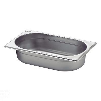 Cuba Tramontina Gn 1/4 Em Aço Inox Sem Alças Profundidade 65 Mm - Aço 304 Tramontina