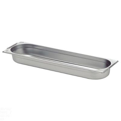 Cuba Tramontina Gn 2/4 Em Aço Inox Com Alças Móveis Profundidade 65 Mm - Aço 304 Tramontina