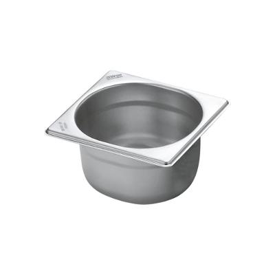 Cuba Tramontina Gn 1/6 Inox Sem Alças Profundidade 100 Mm -