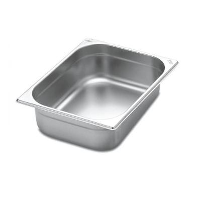 Kit 4 Cubas Gastronomica Inox Gn 1/2 X 100Mm (325X265Mm)
