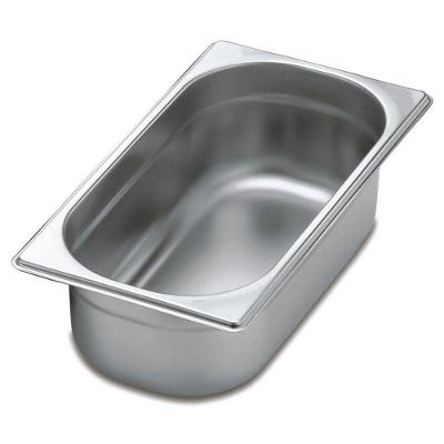 Kit 2 Cubas Gastronomica Inox Gn 1/3 X 100mm (325X176mm)