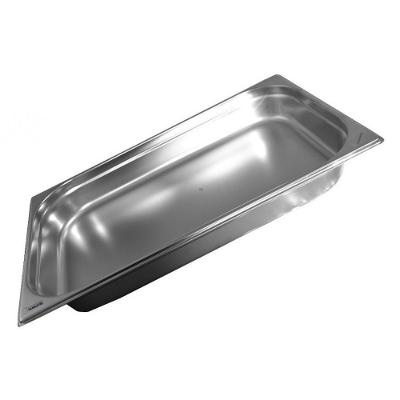 Kit 2 Cubas Gastronomica Inox 1/1X65mm Com Tampas Brasinox