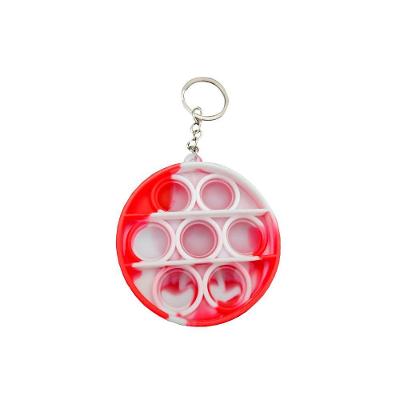 Chaveiro Pop It Anti Estresse Relaxamento Redondo