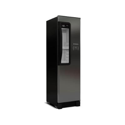 Cervejeira 127v Expositora Visa Beer Maxx 300 Residencial Porta Inox 287 Lts Vn28tp Inox 127v