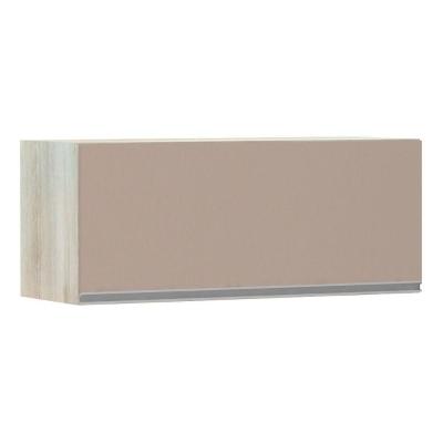 Armário Para Cozinha Basculante 90 Cm 1 Porta Lis Luciane Móveis Legno Crema Com Connect