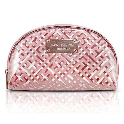 Necessaire Meia Lua Diamantes Jacki Design Rosa