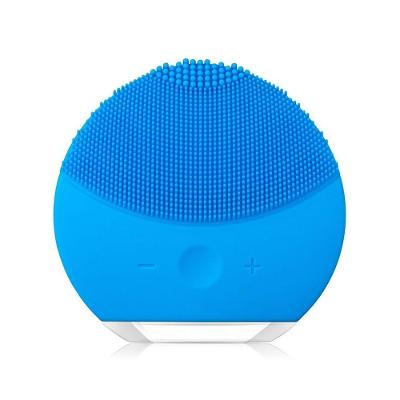 Esponja Elétrica Para Limpeza Facial E De Pele Azul