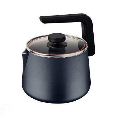 Chaleira Em Alumínio Com Revestimento Interno E Externo Antiaderente Starflon Max Azul Ma
