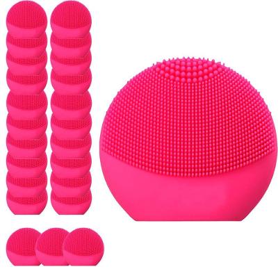 Esponja Massagedora 24 Unds Eletrica Limpeza Facial Mini Usb