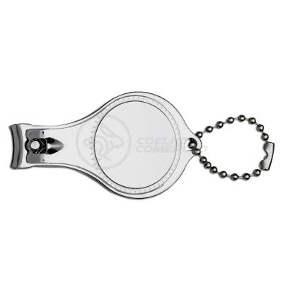 Kit 10 Cortador Unha C/ Lixa Inox Abridor Garrafa Chaveiro