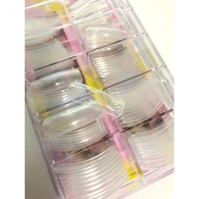 Kit 100 Molde F1 Para Unhas Reutilizável Porcelana Acrigel