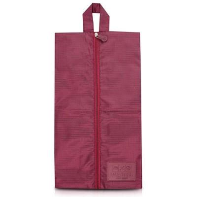 Bolsa Porta Sapato Estampa Lisa Jacki Design Vermelho Escuro
