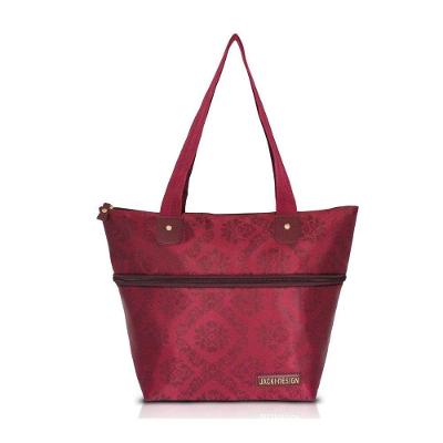 Bolsa Expansivel Essencial Ii Jacki Design Vermelho Escuro