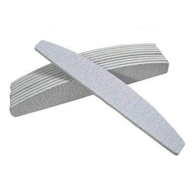 Kit 50 Lixas Meia Lua Boomerang Bananão Manicure 100/180