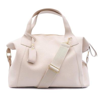 Bolsa Sacola Casual Feminino Com Alça Transversal Zíper Interno E Externo