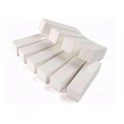 Kit 50 Lixa Bloco Polidora Unhas Fecha Poros Branca