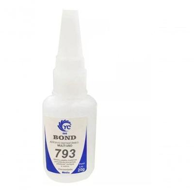 Cola Adesiva Instantânea Unha Postiça Gel Porcelana