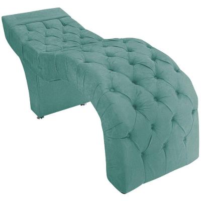 Maca Estética Facial Capitonê Cílios Salão P02 Suede - Adj Decor Cor Azultiffany