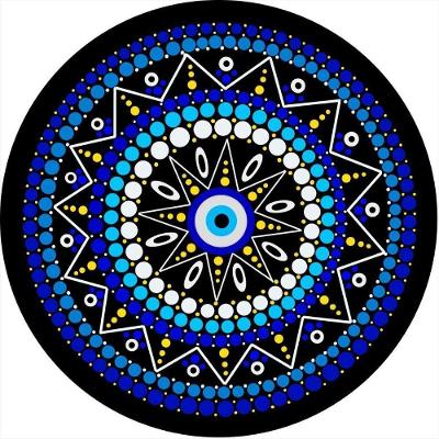 Capa De Estepe Ecosport Aircross Mandala Olho Grego