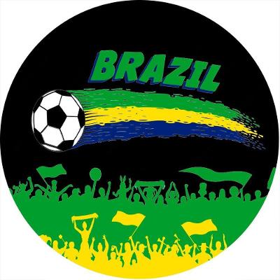 Capa Estepe p/Ecosport Crossfox Brasil Copa do Mundo CN117