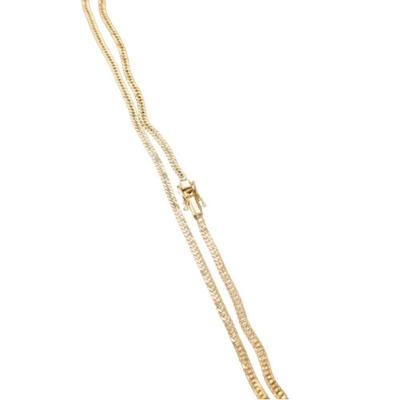 Corrente Grumet Duplo 5mm 19g Cordão Ostentação Top.