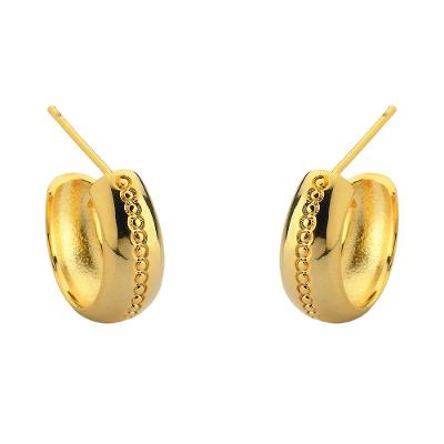 Brinco Argola Banhada Ouro 18k